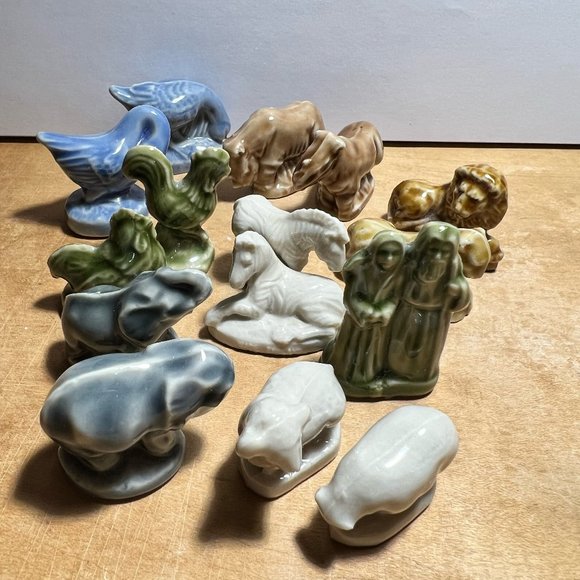 Wade England, Red Rose Tea figurines: Noah's Ark Series 5 - Complete - Picture 1 of 5